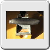 Beiboot-Resinform mit Nylonstrumpf umwickelt